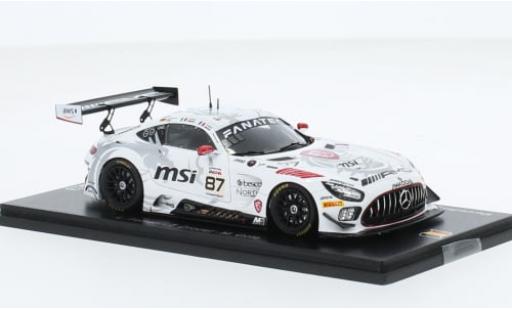 Diecast model cars Mercedes AMG GT GT3 3 No.87 AMG Team Akkodis ASP 24h Spa 2023 1/43 Spark