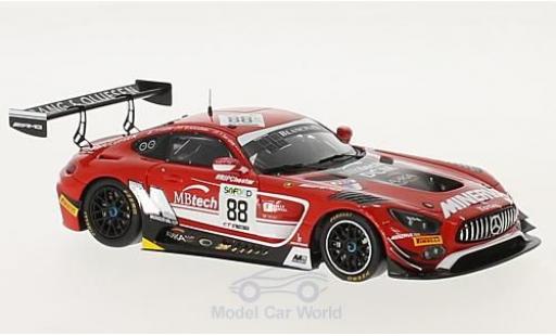 Diecast model cars Mercedes AMG GT GT3 3 No.88 AKKA ASP 24h Spa 2017 F.Serralles/D.Juncadella/T.Vautier 1/43 Spark