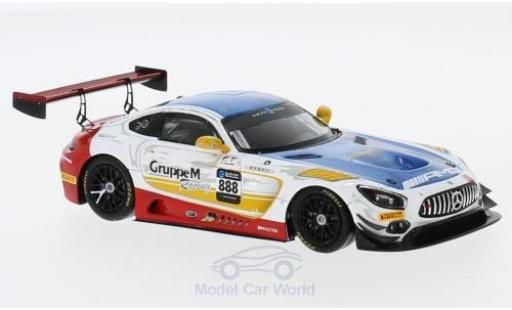 Diecast model cars Mercedes AMG GT GT3 3 No.888 -AMG Team GruppeM Racing 10H Suzuka 2018 T.Vautier/M.Engel/R.Marciello 1/43 Spark