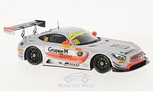 Diecast model cars Mercedes AMG GT GT3 3 No.888 -AMG Team GruppeM Racing Fia GT World Cup Macau 2017 R.Marciello 1/43 Spark