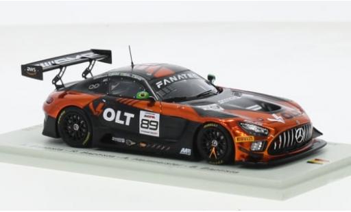 Diecast model cars Mercedes AMG GT GT3 3 No.89 AKKODIS ASP Team 24h Spa 2023 1/43 Spark