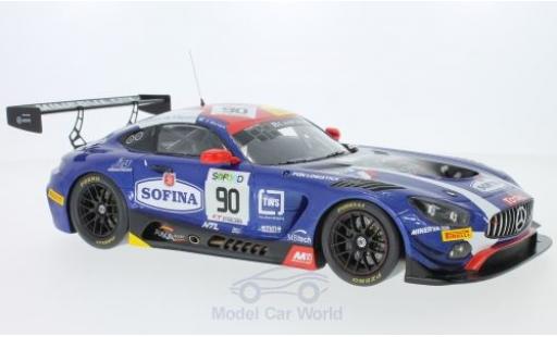 Diecast model cars Mercedes AMG GT GT3 3 No.90 AKKA ASP 24h Spa 2017 E.Mortara/M.Meadows/R.Marciello 1/18 Spark