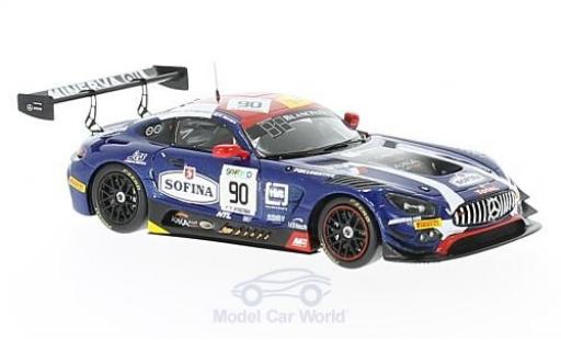 Diecast model cars Mercedes AMG GT GT3 3 No.90 AKKA ASP Blancpain Endurance Series 24h Spa 2017 E.Mortara/M.Meadows/R.Marciello 1/43 Spark