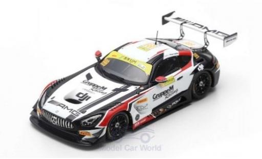 Diecast model cars Mercedes AMG GT GT3 3 No.999 AMG Team GruppeM Fia GT World Cup Macau 2018 R.Marciello 1/43 Spark