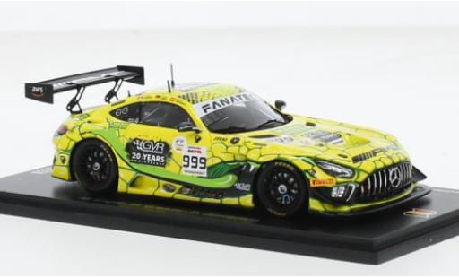 Diecast model cars Mercedes AMG GT GT3 3 No.999 AMG Team GruppeM Racing 24h Spa 2023 1/43 Spark