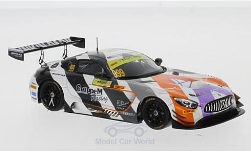 Diecast model cars Mercedes AMG GT GT3 3 No.999 -AMG Team GruppeM Racing Fia GT World Cup Macau 2017 M.Engel 1/43 Spark