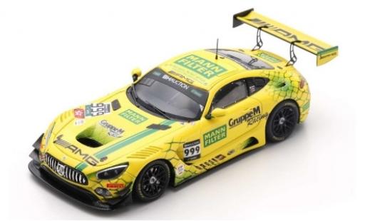 Diecast model cars Mercedes AMG GT GT3 3 No.999 -AMG Team GruppeM Racing Mann Filter 10H Suzuka 2019 M.Buhk/M.Engel/R.Marciello 1/43 Spark