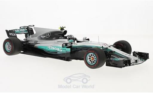 Diecast model cars Mercedes F1 2017 W08 EQ Power+ No.77 AMG Petronas Motorsport formula 1 GP Russland V.Bottas 1/18 Spark