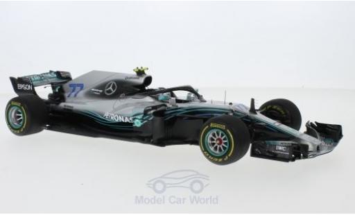 Diecast model cars Mercedes F1 2018 W09 EQ Power+ No.77 AMG Petronas Motorsport formula 1 GP China V.Bottas 1/18 Spark
