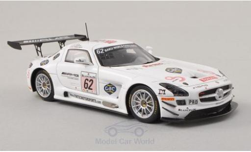 Diecast model cars Mercedes C GT3 AMG No.62 AMG Customer Sports 24h Spa 2013 O.Webb/K.Wendlinger/A.Brundle 1/43 Spark