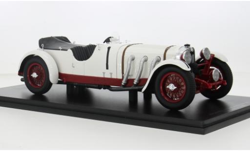 Diecast model cars Mercedes SS Base No.1 24h Le Mans 1931 1/18 Spark