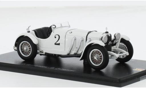 Diecast model cars Mercedes SSK Base No.2 24h Spa 1931 1/43 Spark