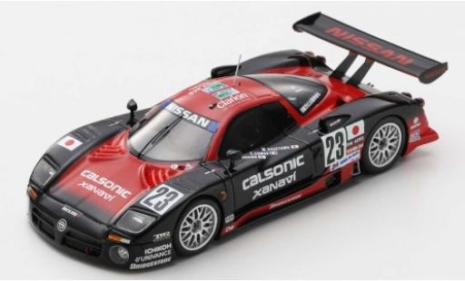 Diecast model cars Nissan R390 Le Mans GT1 No.23 Calsonic 24h 1997 K.Hoshino/E.Comas/M.Kageyama 1/43 Spark