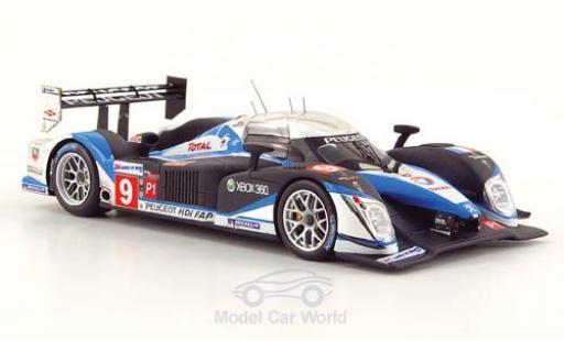 Diecast model cars Peugeot 908 2009 HDi FAP No.9 24h Le Mans D.Brabham/M.Gene/A.Wurz 1/43 Spark