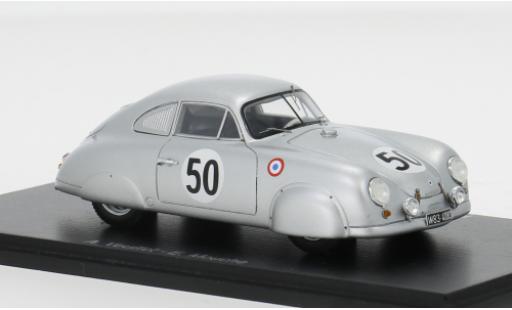 Diecast model cars Porsche 356 1952 24h Le Mans #50 1/43 Spark