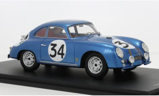 Diecast model cars Porsche 356 Base 24h Le Mans 1956 #34 1/18 Spark