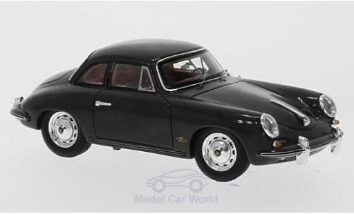 Diecast model cars Porsche 356 B A B t% Karmann Hardtop Coupe grey 1961 1/43 Spark