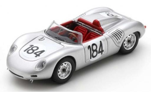 Diecast model cars Porsche 718 RS60 No.184 Targa Florio 1960 J.Bonnier/H.Herrmann 1/43 Spark