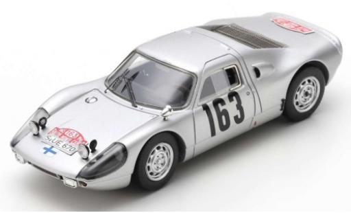 Diecast model cars Porsche 904 1965 Carrera GTS No.163 Rally Monte Carlo P.Toivonen/A.J&Atilde;&curren;rvi 1/43 Spark
