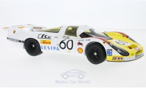 Diecast model cars Porsche 908 1972 /01 LH No.60 24h Le Mans R.J&Atilde;&para;est/M.Casoni/M.Weber 1/18 Spark