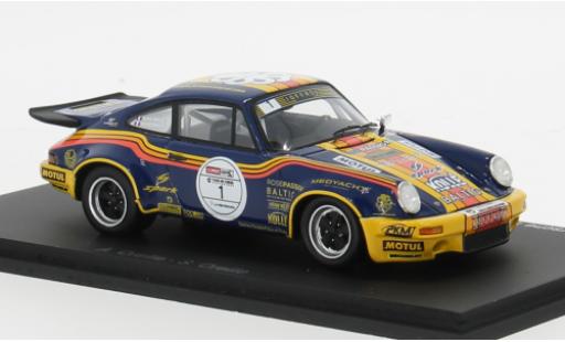 Diecast model cars Porsche 911 Base 3.0 Tour de Corse Historique 2024 #1 1/43 Spark
