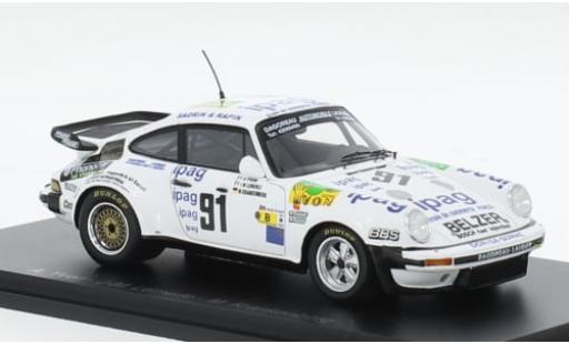 Diecast model cars Porsche 911 Base No.91 24h Le Mans 1983 1/43 Spark