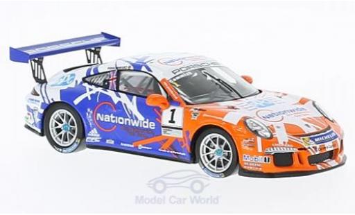 Diecast model cars Porsche 911 SC Carrera Cup No.1 Carrera Cup Britain 2016 D.Cammish 1/43 Spark