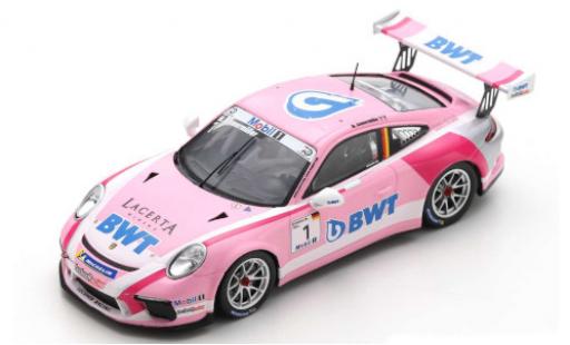 Diecast model cars Porsche 911 GT3 Cup No.1 BWT Supercup 2018 M.Ammerm&Atilde;&frac14;ller 1/43 Spark