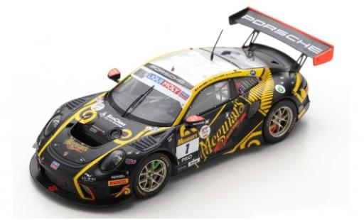 Diecast model cars Porsche 911 GT3 R (991) No.1 EBM Meguiars 12h Bathurst 2020 E.Bamber/L.Vanthoor/C.Lowndes 1/43 Spark