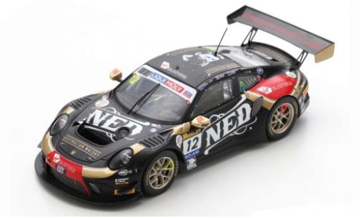 Diecast model cars Porsche 911 GT3 R (991) No.12 NED Racing Team 12h Bathurst 2020 D.Calvert-Jones/.Dumas/J.Evans 1/43 Spark