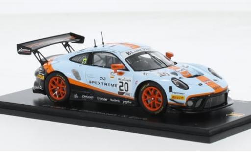Diecast model cars Porsche 911 GT3 R (991) No.20 GPX Racing 24h Spa 2019 1/43 Spark