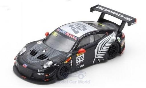 Diecast model cars Porsche 911 GT3 R (991) No.912 EBM 12h Bathurst 2019 D.Werner/D.Olsen/M.Campbell 1/64 Spark