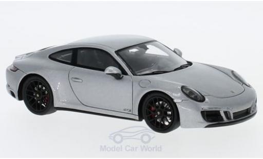 Diecast model cars Porsche 911 GTS ( II) Carrera 4 grey 2017 1/43 Spark