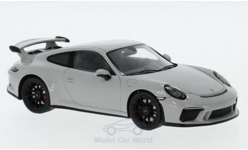 Diecast model cars Porsche 911 GT3 ( II) grey 2018 1/43 Spark