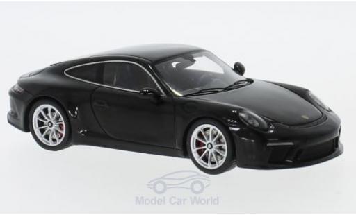 Diecast model cars Porsche 911 GT3 ( II) Touring Package black 2018 1/43 Spark