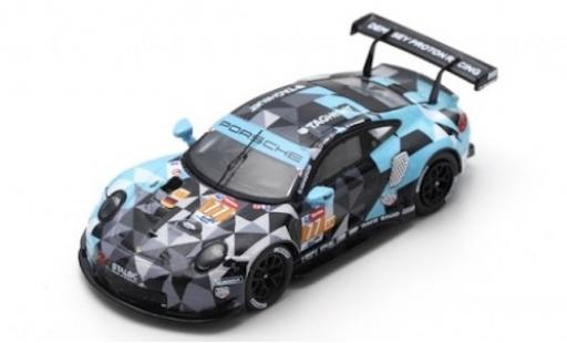 Diecast model cars Porsche 911 RSR No.77 Dempsey Proton Racing 24h Le Mans 2018 M.Campbell/C.Ried/J.Andlauer 1/43 Spark