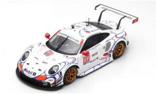 Diecast model cars Porsche 911 RSR No.911 GT Team Petit Le Mans 2018 P.Pilet/N.Tandy/F.Makowiecki 1/64 Spark