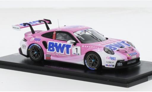 Diecast model cars Porsche 911 GT3 Cup No.1 Supercup 2023 1/43 Spark