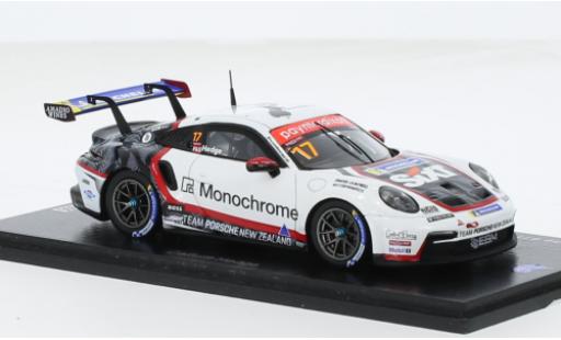Diecast model cars Porsche 911 GT3 Cup No.17 Carrera Cup Australia 2023 1/43 Spark