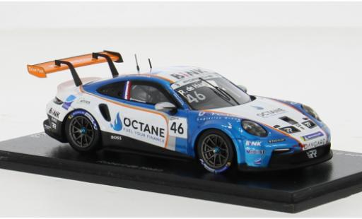 Diecast model cars Porsche 911 GT3 Cup No.46 Carrera Cup Benelux 2023 1/43 Spark