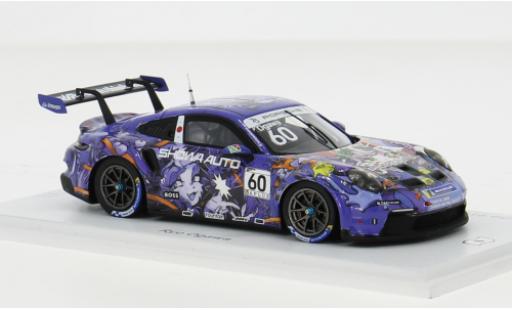 Diecast model cars Porsche 911 GT3 Cup No.60 Carrera Cup Japan 2023 1/43 Spark
