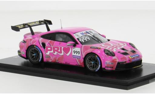 Diecast model cars Porsche 911 GT3 Cup No.999 Carrera Cup Brasilien 2023 1/43 Spark