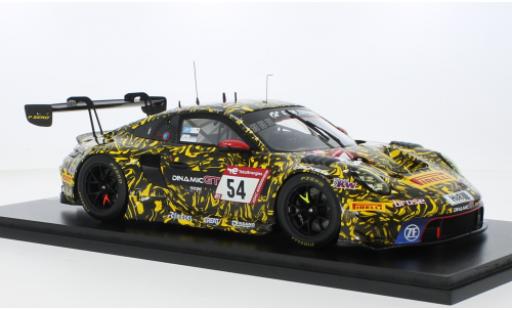 Diecast model cars Porsche 911 GT3 R No.54 Dinamic GT SRL 24h N&Atilde;&frac14;rburgring 2023 1/18 Spark