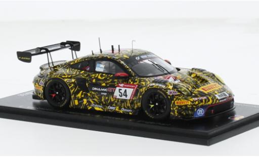 Diecast model cars Porsche 911 GT3 R No.54 Dinamic GT SRL 24h N&Atilde;&frac14;rburgring 2023 1/43 Spark