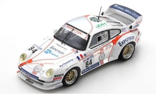 Diecast model cars Porsche 911 RSR (993) Carrera No.84 24h Le Mans 1999 T.Perrier/J-L.Ricci/M.Nourry 1/43 Spark