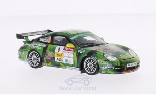 Diecast model cars Porsche 911 GT3 RS (996) No.6 CaneO Rally Lyon-Charbonnieres 2007 F.Delecour/M.Ronfort 1/43 Spark