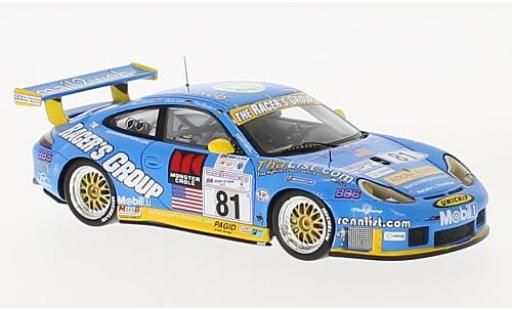 Diecast model cars Porsche 911 GT3 -RS No.81 24h Le Mans 2002 K.Buckler/T.Bernhard/L.Luhr 1/43 Spark
