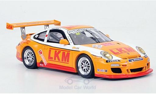 Diecast model cars Porsche 911 GT3 CUP No.88 LKM Carrera Asia 2011 1/43 Spark
