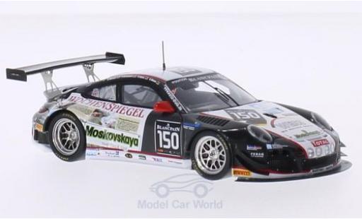 Diecast model cars Porsche 911 GT3 R (997) No.150 24h Spa 2014 G.Weiss/O.Kainz/J.Krumbach/C.Menzel 1/43 Spark