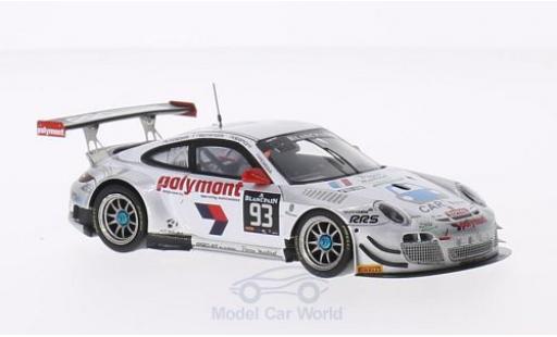 Diecast model cars Porsche 911 GT3 R (997) No.93 Pro GT by Almeras 24h Spa 2014 L.Lasserre/E.Dermont/F.Perera/M.Bonanomi 1/43 Spark